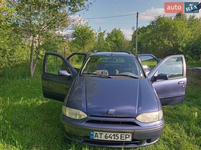 Синий Фиат Палио, объемом двигателя 1.2 л и пробегом 345 тыс. км за 1600 $, фото 1 на Automoto.ua