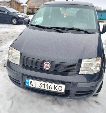 Черный Фиат Панда, объемом двигателя 1.24 л и пробегом 127 тыс. км за 3999 $, фото 1 на Automoto.ua