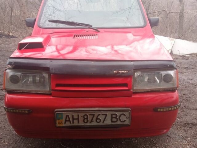 Красный Фиат Панда, объемом двигателя 1 л и пробегом 27 тыс. км за 824 $, фото 1 на Automoto.ua