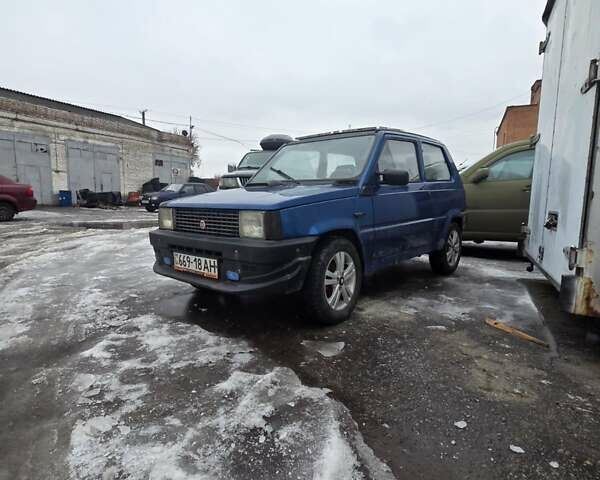 Синій Фіат Панда, об'ємом двигуна 0.8 л та пробігом 187 тис. км за 820 $, фото 1 на Automoto.ua