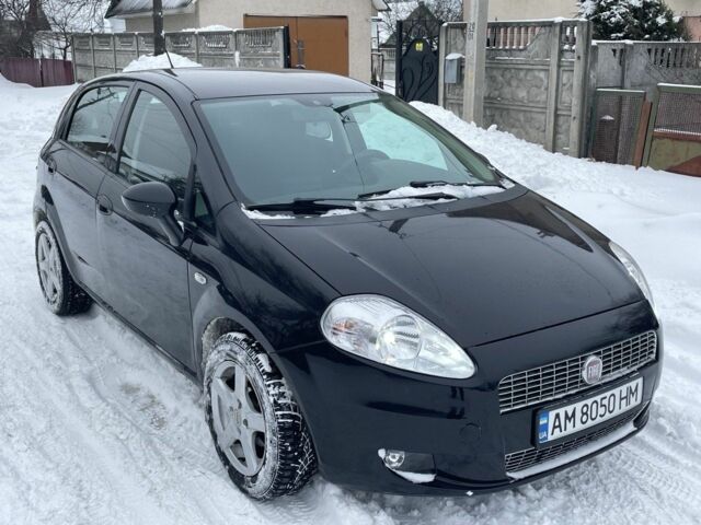 Чорний Фіат Пунто, об'ємом двигуна 1.4 л та пробігом 265 тис. км за 3900 $, фото 1 на Automoto.ua