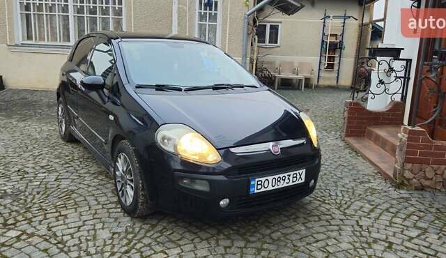 Черный Фиат Пунто, объемом двигателя 1.25 л и пробегом 252 тыс. км за 4900 $, фото 1 на Automoto.ua
