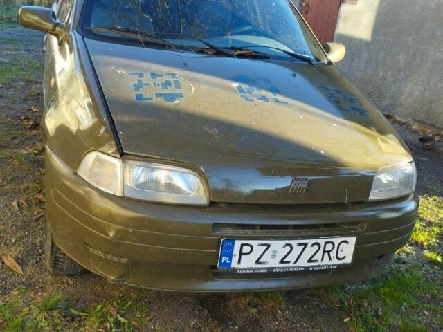 Серый Фиат Пунто, объемом двигателя 1 л и пробегом 230 тыс. км за 1000 $, фото 1 на Automoto.ua