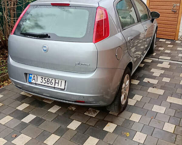 Серый Фиат Пунто, объемом двигателя 1.4 л и пробегом 100 тыс. км за 3000 $, фото 1 на Automoto.ua