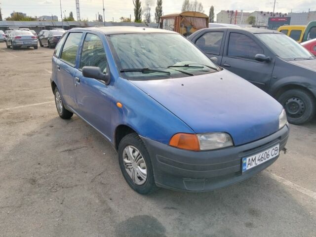 Фиат Пунто 1996 в Киеве на Automoto.ua Синий Фиат Пунто, объемом двигателя 1.1 л и пробегом 254 тыс. км за 850 $, фото 1 на Automoto.ua