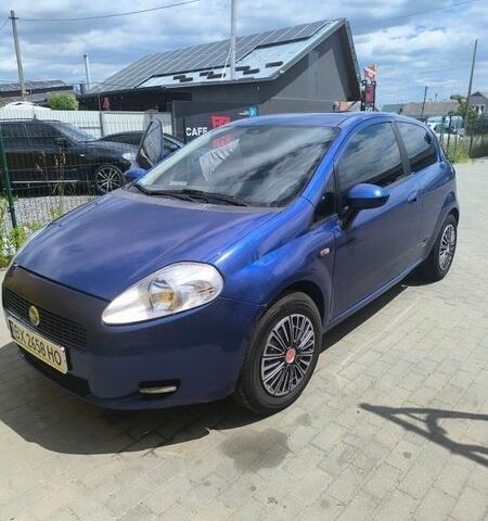 Синий Фиат Пунто, объемом двигателя 1.37 л и пробегом 207 тыс. км за 2900 $, фото 1 на Automoto.ua