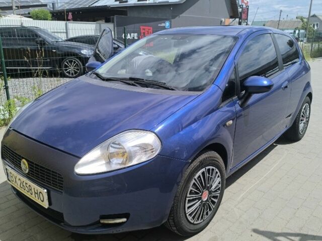 Синий Фиат Пунто, объемом двигателя 1.4 л и пробегом 207 тыс. км за 3100 $, фото 1 на Automoto.ua