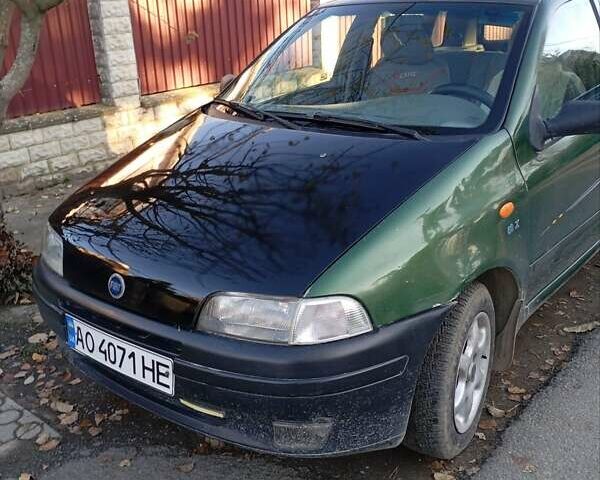 Зеленый Фиат Пунто, объемом двигателя 1.2 л и пробегом 230 тыс. км за 1700 $, фото 1 на Automoto.ua