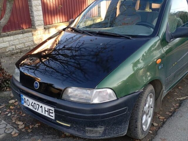 Зеленый Фиат Пунто, объемом двигателя 1.2 л и пробегом 230 тыс. км за 1650 $, фото 1 на Automoto.ua