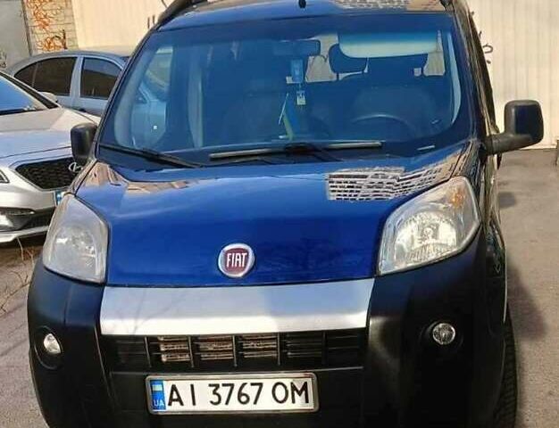 Синий Фиат Кубо, объемом двигателя 1.25 л и пробегом 224 тыс. км за 5400 $, фото 1 на Automoto.ua