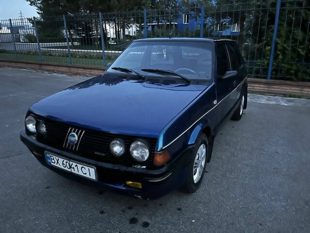 Синий Фиат Ритмо, объемом двигателя 1.5 л и пробегом 203 тыс. км за 852 $, фото 1 на Automoto.ua