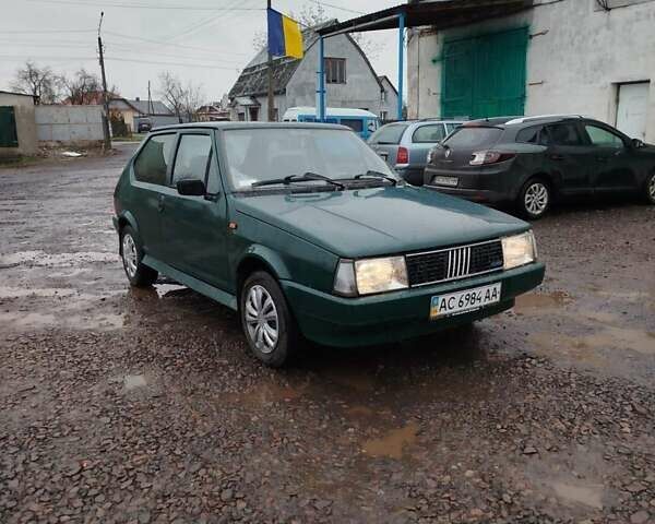 Зеленый Фиат Ритмо, объемом двигателя 1.37 л и пробегом 184 тыс. км за 500 $, фото 1 на Automoto.ua