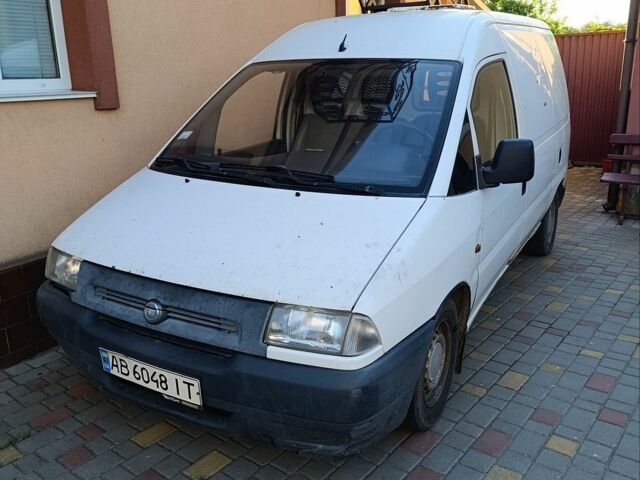 Белый Фиат Скудо, объемом двигателя 1.87 л и пробегом 3 тыс. км за 1500 $, фото 1 на Automoto.ua