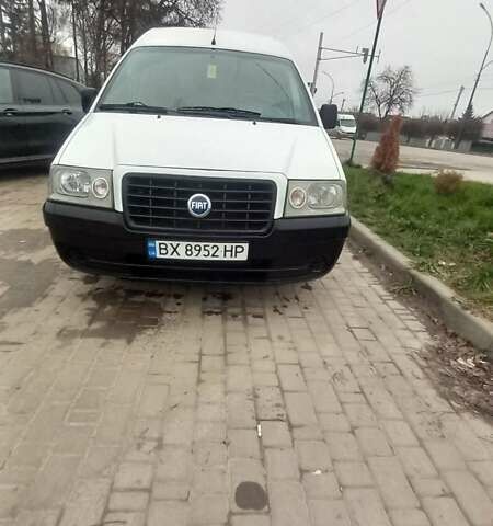 Белый Фиат Скудо, объемом двигателя 2 л и пробегом 289 тыс. км за 3500 $, фото 1 на Automoto.ua