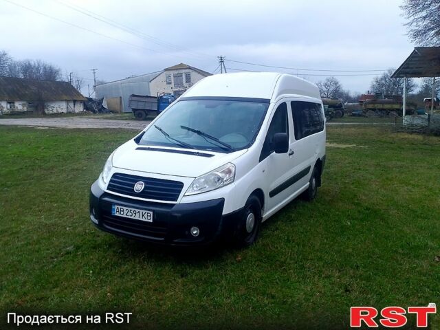 Белый Фиат Скудо, объемом двигателя 1.6 л и пробегом 200 тыс. км за 5600 $, фото 1 на Automoto.ua