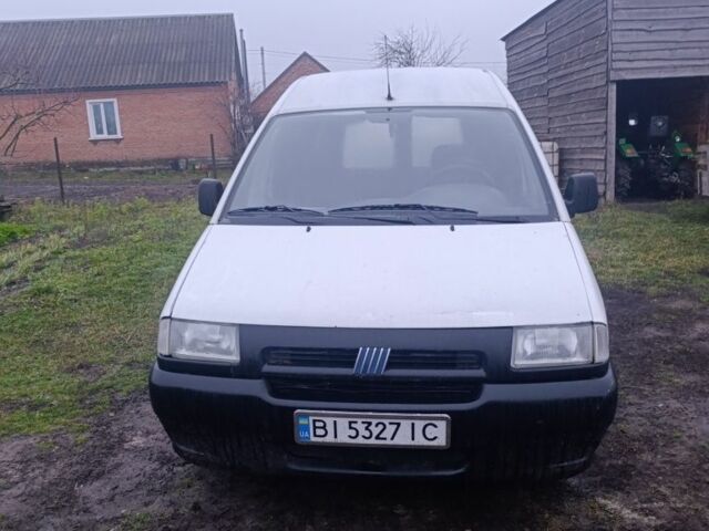 Белый Фиат Скудо, объемом двигателя 1.9 л и пробегом 509 тыс. км за 2601 $, фото 1 на Automoto.ua