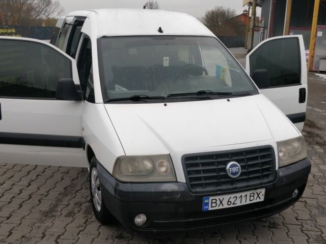 Білий Фіат Скудо, об'ємом двигуна 1.9 л та пробігом 298 тис. км за 4300 $, фото 1 на Automoto.ua