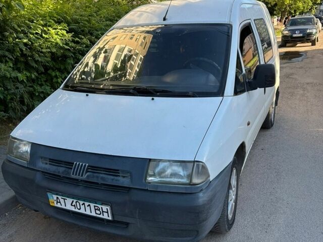 Белый Фиат Скудо, объемом двигателя 1.9 л и пробегом 340 тыс. км за 2999 $, фото 1 на Automoto.ua