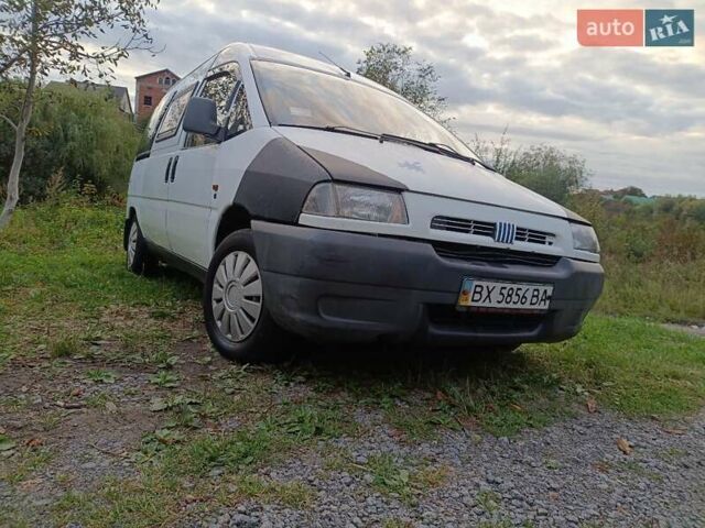 Білий Фіат Скудо, об'ємом двигуна 1.6 л та пробігом 425 тис. км за 2000 $, фото 1 на Automoto.ua