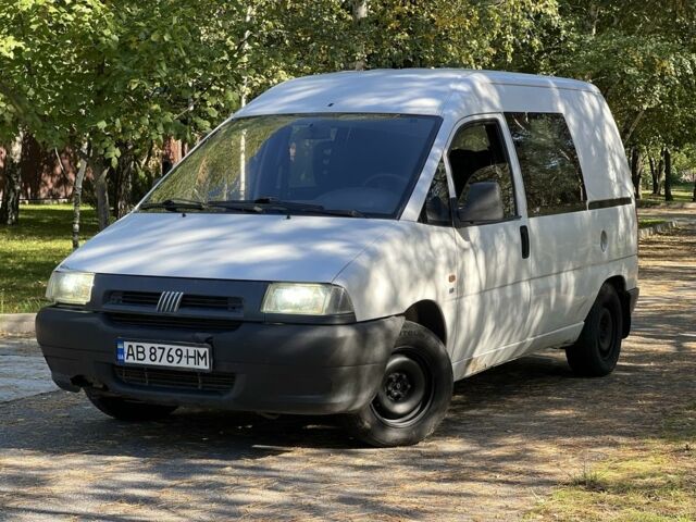 Белый Фиат Скудо, объемом двигателя 1.9 л и пробегом 200 тыс. км за 2508 $, фото 1 на Automoto.ua
