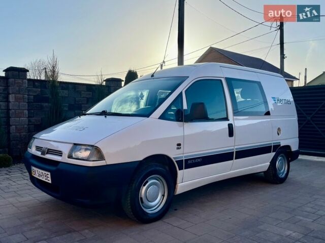 Белый Фиат Скудо, объемом двигателя 1.87 л и пробегом 300 тыс. км за 3150 $, фото 1 на Automoto.ua