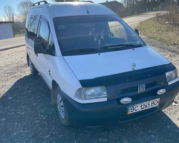 Белый Фиат Скудо, объемом двигателя 1.9 л и пробегом 350 тыс. км за 3500 $, фото 1 на Automoto.ua