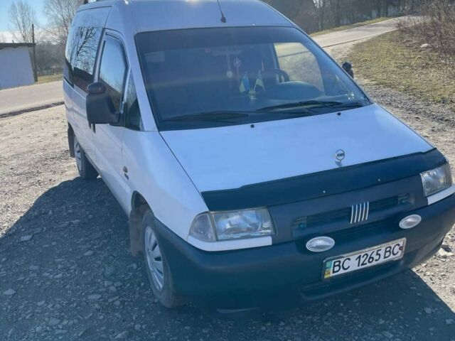 Белый Фиат Скудо, объемом двигателя 1.9 л и пробегом 350 тыс. км за 3500 $, фото 1 на Automoto.ua
