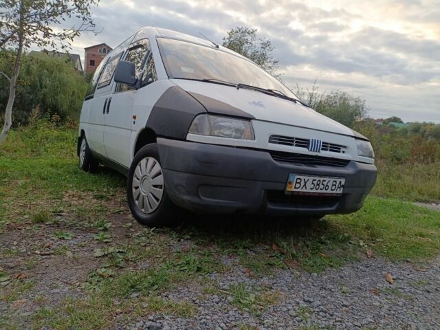 Білий Фіат Скудо, об'ємом двигуна 1.6 л та пробігом 425 тис. км за 2000 $, фото 1 на Automoto.ua