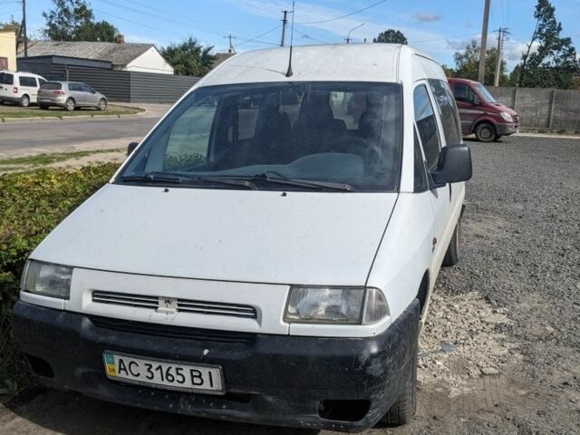 Белый Фиат Скудо, объемом двигателя 1.9 л и пробегом 298 тыс. км за 2500 $, фото 1 на Automoto.ua