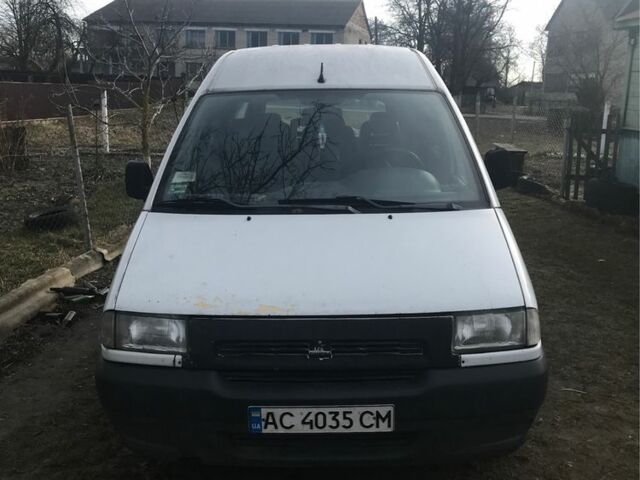 Белый Фиат Скудо, объемом двигателя 1.9 л и пробегом 400 тыс. км за 1700 $, фото 1 на Automoto.ua