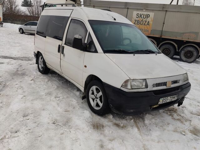 Белый Фиат Скудо, объемом двигателя 1.9 л и пробегом 300 тыс. км за 1900 $, фото 1 на Automoto.ua