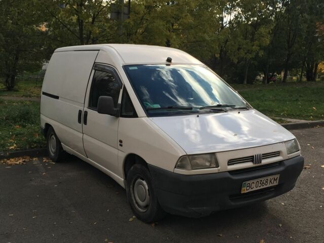 Белый Фиат Скудо, объемом двигателя 1.9 л и пробегом 318 тыс. км за 2000 $, фото 1 на Automoto.ua