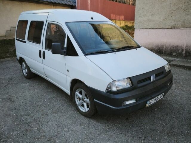 Белый Фиат Скудо, объемом двигателя 1.9 л и пробегом 330 тыс. км за 2100 $, фото 1 на Automoto.ua