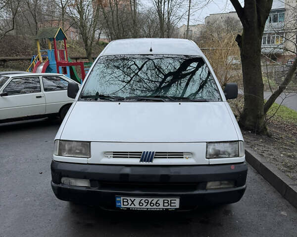 Белый Фиат Скудо, объемом двигателя 1.9 л и пробегом 466 тыс. км за 3500 $, фото 1 на Automoto.ua