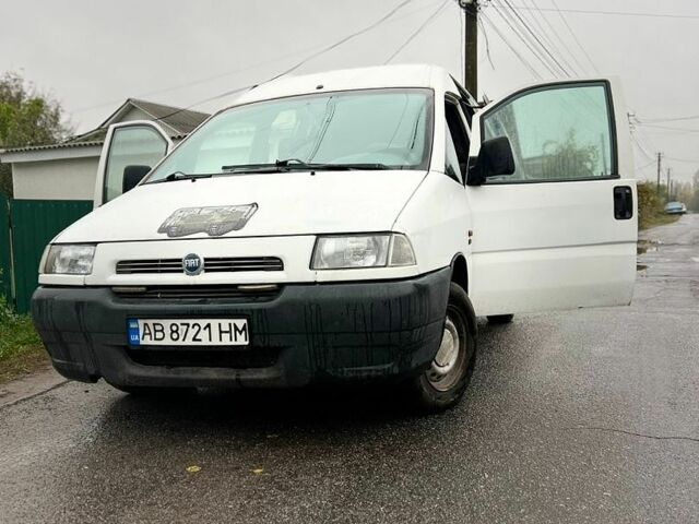 Белый Фиат Скудо, объемом двигателя 1.9 л и пробегом 470 тыс. км за 2200 $, фото 1 на Automoto.ua