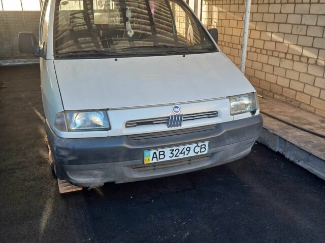 Белый Фиат Скудо, объемом двигателя 1.9 л и пробегом 385 тыс. км за 2600 $, фото 1 на Automoto.ua