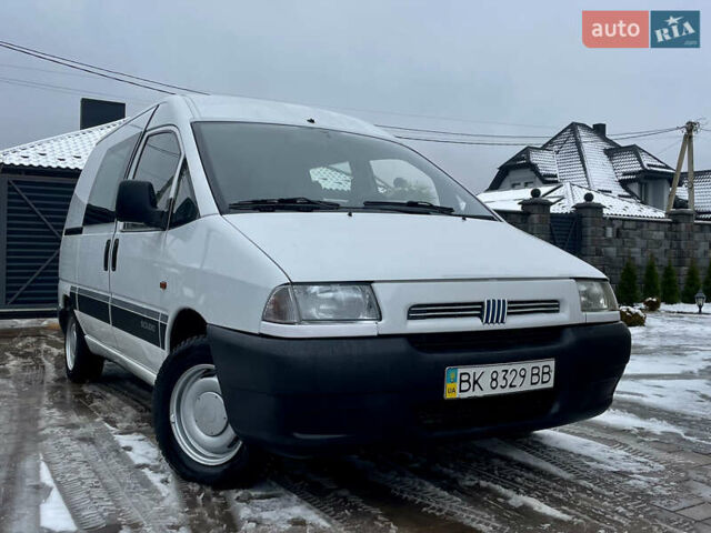 Белый Фиат Скудо, объемом двигателя 1.9 л и пробегом 300 тыс. км за 2950 $, фото 1 на Automoto.ua