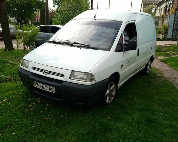 Белый Фиат Скудо, объемом двигателя 1.9 л и пробегом 300 тыс. км за 2300 $, фото 1 на Automoto.ua