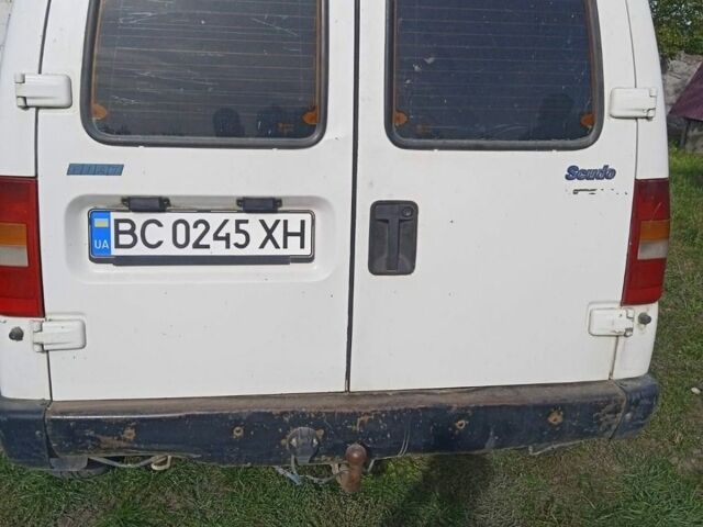 Белый Фиат Скудо, объемом двигателя 1.91 л и пробегом 340 тыс. км за 2100 $, фото 1 на Automoto.ua