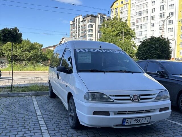 Белый Фиат Скудо, объемом двигателя 2 л и пробегом 370 тыс. км за 3500 $, фото 1 на Automoto.ua