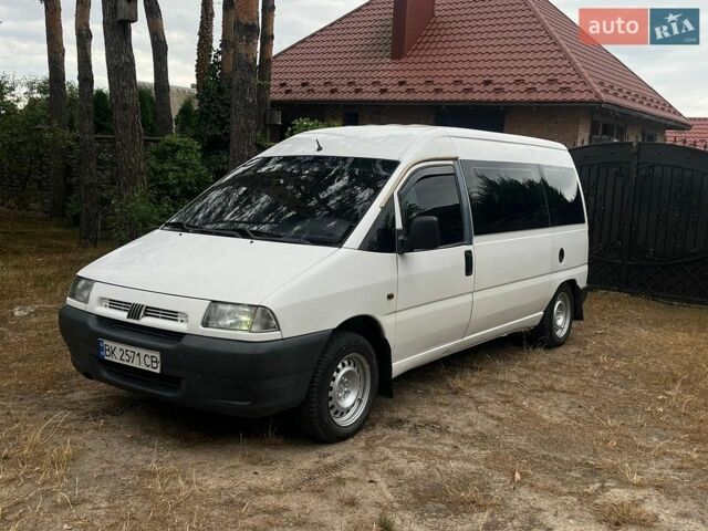Білий Фіат Скудо, об'ємом двигуна 2 л та пробігом 400 тис. км за 3150 $, фото 1 на Automoto.ua
