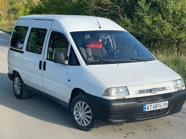 Белый Фиат Скудо, объемом двигателя 1.9 л и пробегом 225 тыс. км за 2600 $, фото 1 на Automoto.ua
