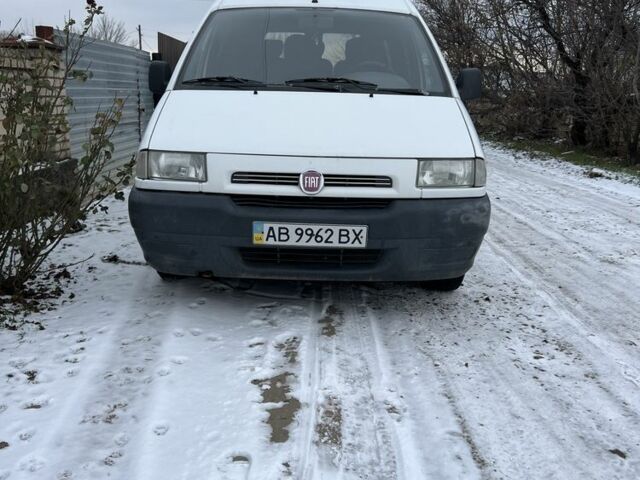 Білий Фіат Скудо, об'ємом двигуна 1.9 л та пробігом 271 тис. км за 3000 $, фото 1 на Automoto.ua