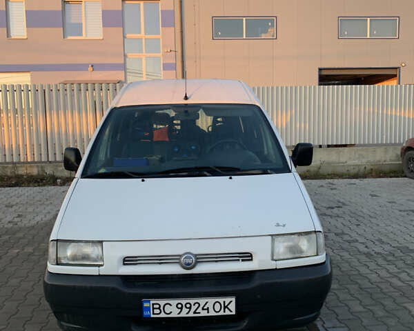 Білий Фіат Скудо, об'ємом двигуна 1.87 л та пробігом 390 тис. км за 3150 $, фото 1 на Automoto.ua