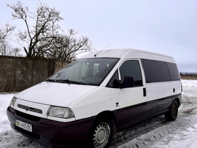 Білий Фіат Скудо, об'ємом двигуна 1.9 л та пробігом 350 тис. км за 3300 $, фото 1 на Automoto.ua