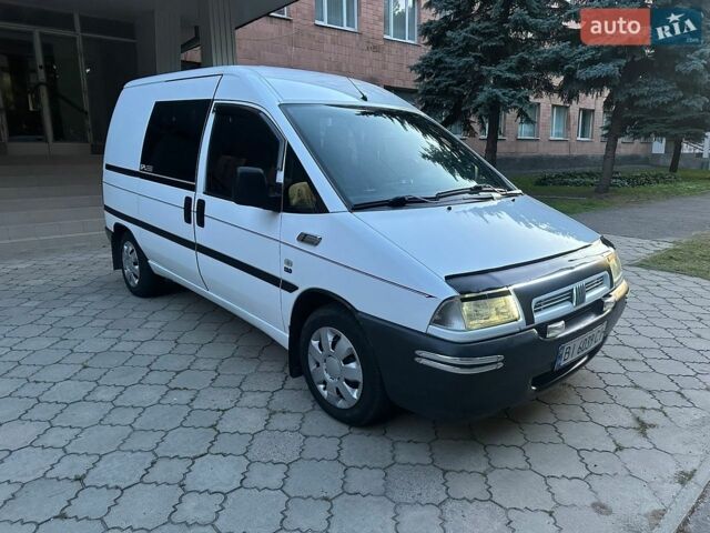 Белый Фиат Скудо, объемом двигателя 1.9 л и пробегом 414 тыс. км за 1000 $, фото 1 на Automoto.ua