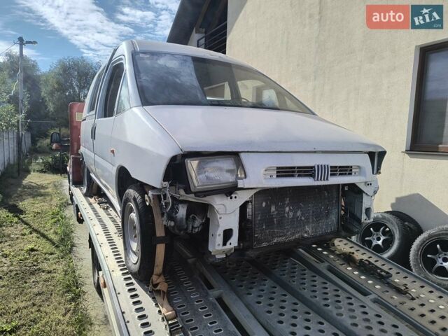 Белый Фиат Скудо, объемом двигателя 2 л и пробегом 250 тыс. км за 1150 $, фото 1 на Automoto.ua