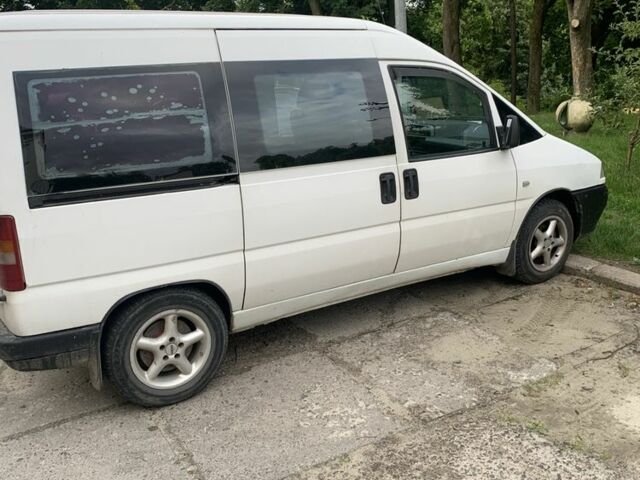 Белый Фиат Скудо, объемом двигателя 2 л и пробегом 3 тыс. км за 3300 $, фото 1 на Automoto.ua