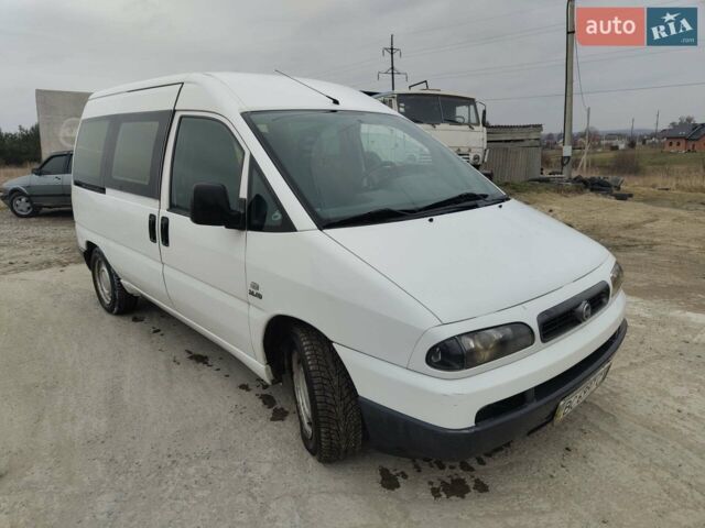Білий Фіат Скудо, об'ємом двигуна 2 л та пробігом 248 тис. км за 3800 $, фото 1 на Automoto.ua