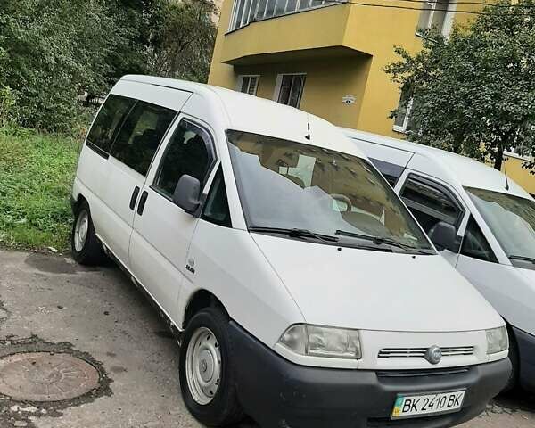 Білий Фіат Скудо, об'ємом двигуна 2 л та пробігом 307 тис. км за 3900 $, фото 1 на Automoto.ua